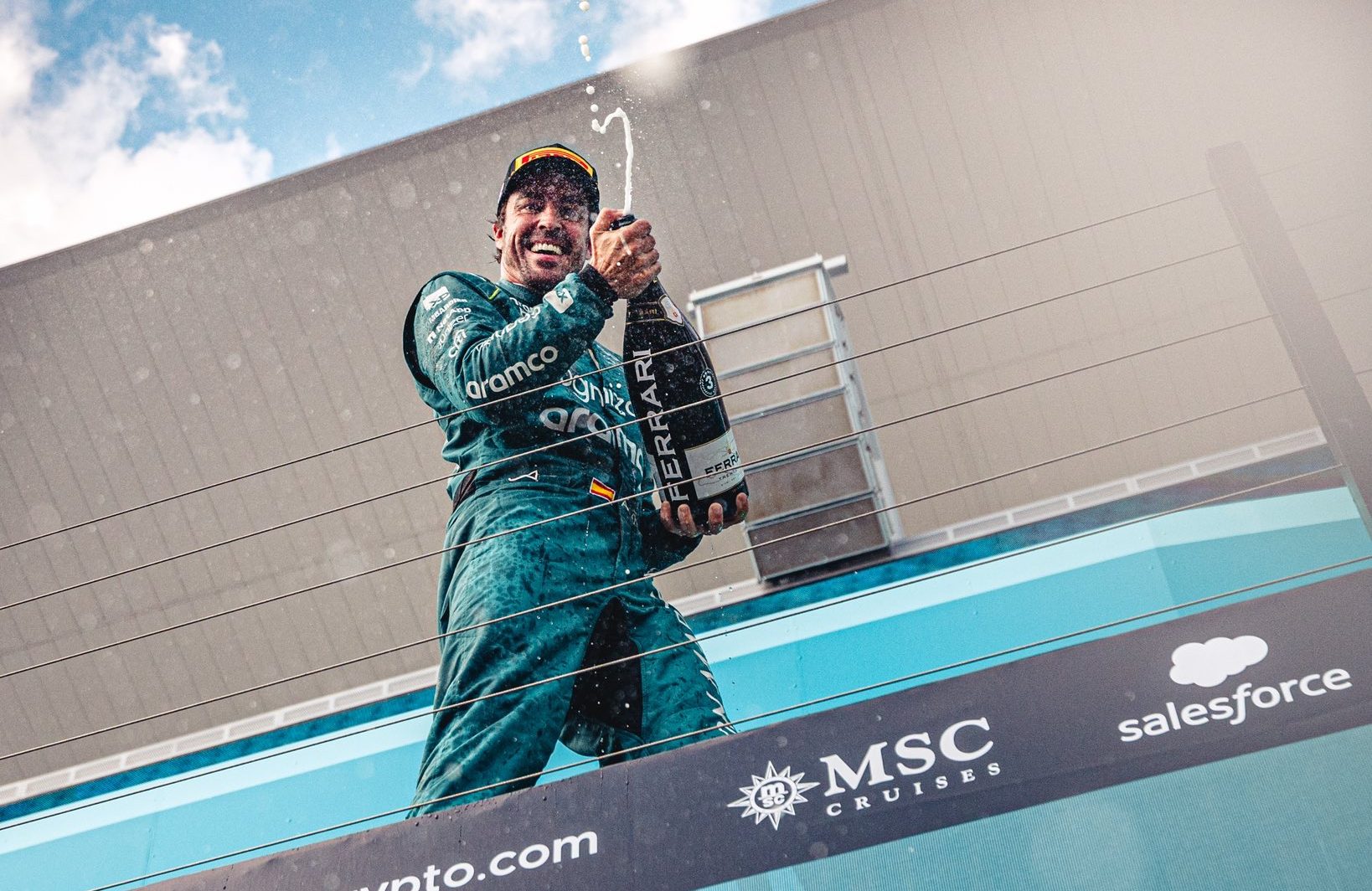 ALONSO TAKES P2 IN MONACO