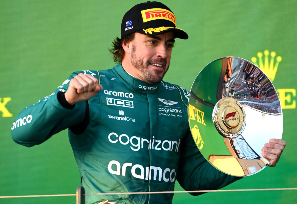 ALONSO TAKES THIRD PODIUM IN WILD FINISH