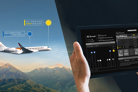 Bombardier Takes Next Steps Its Smart Link Plus Connected Aircraft Program Now Booking Service